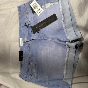 Denim distressed Shorts sz 9